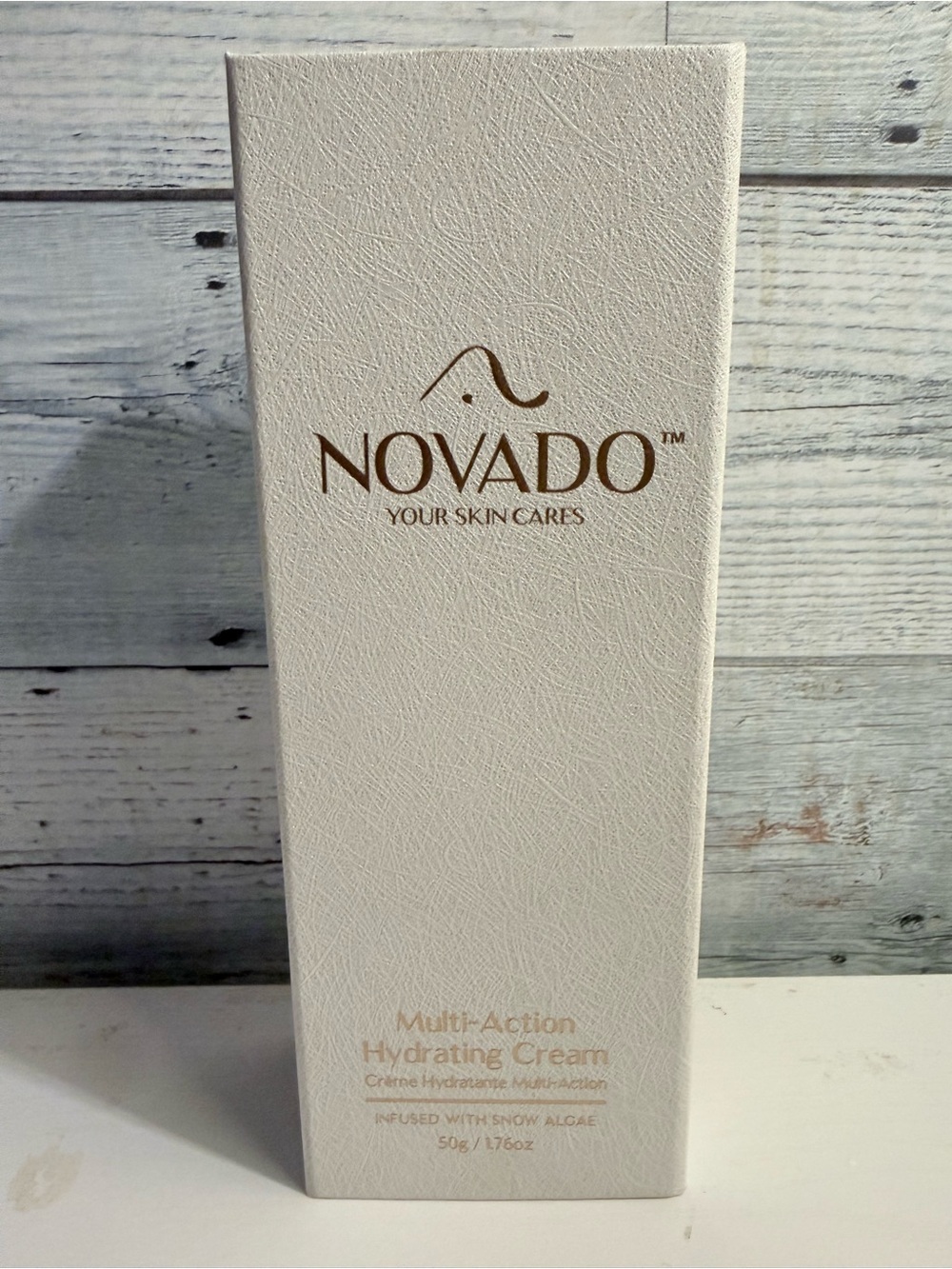 NOVADO Multi-Action Hydrating Cream Snow Algae NEW in Box 1.76 oz